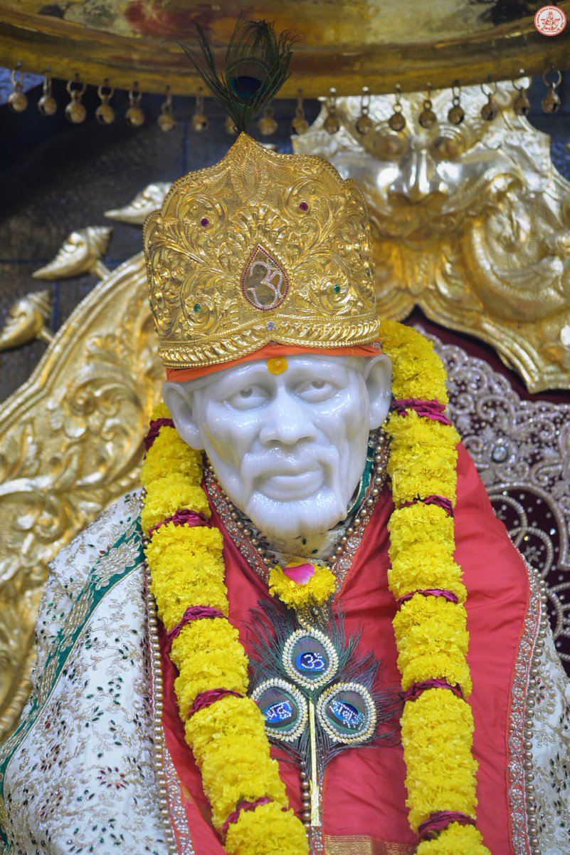 SSSTShirdi's tweet image. *श्री साईबाबा समाधी मंदिर - शिर्डी*
        मंगळवार दि २१ मे २०१९
      *🌷माध्यान्ह - आरती 🌷*