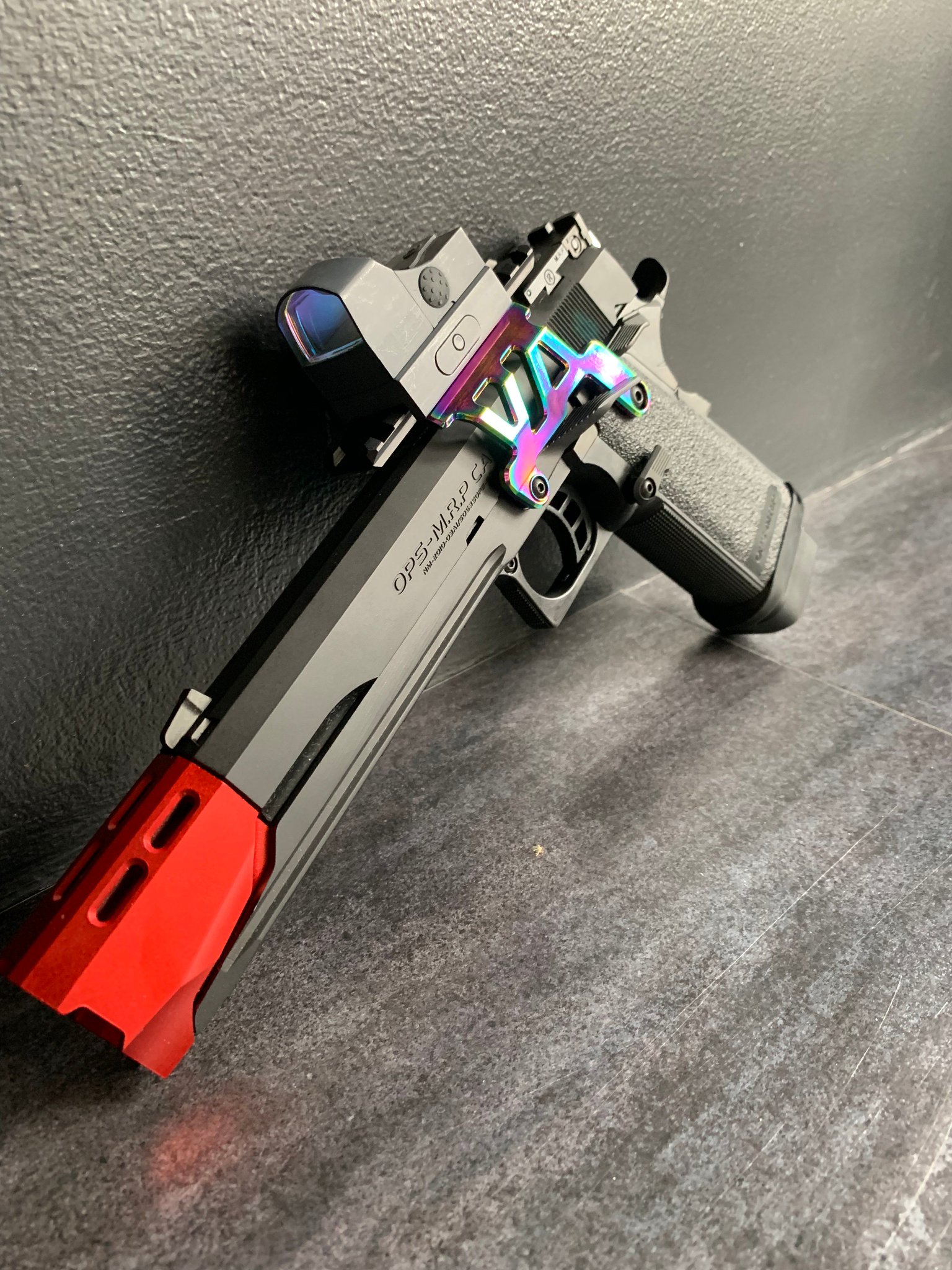 ライラクス　カスタムロアフレームR 5.1EDGE+コンペンセイターカスタム Amazon | LayLax (ライラクス) NINE BALL ハイキャパ5.1用 カスタム