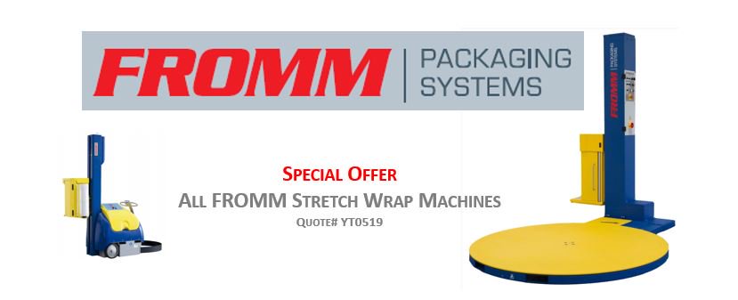 FrommPackUK's tweet photo. Spring Offer #FROMM #Stretchwrapmachines 

#wrapping #packaging #stretchwrap #stretchwrapmachine https://t.co/x2PttQWyFs