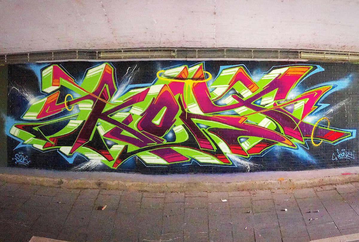 Konterone's tweet photo. KonT Leverkusen 
#graffiti #graffitiart #graffitistyle #lettering #montanacans #montanablack https://t.co/OCb8a9MJOX
