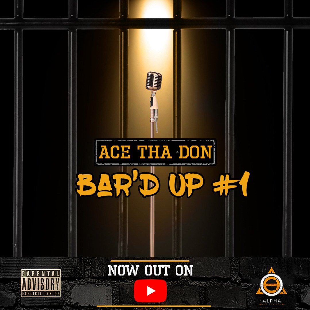 Ace_Tha_Don's tweet photo. Presenting the first of the "Bar'd Up" series.
"Bar'd Up #1"
https://t.co/8G1X20axaM
Watch, like, share and subscribe.
#BardUp
#ALPHA https://t.co/bjv1cETc6N