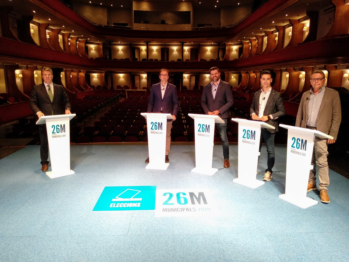 Lleida TV (@lleidatv) on Twitter photo Aquesta nit (22h), segueix el Debat Electoral #26M
des de #Mollerussa, amb
✅ <a href="/solsona_marc/">Marc Solsona</a> <a href="/JuntsXCat/">Junts per Catalunya🎗</a> @PDCATMollerussa
✅ <a href="/engelbert1714/">Engelbert Montalà</a> <a href="/ERCMollerussa/">ERC Mollerussa</a>
✅ @joel_bastons @PSCMOLLERUSSA
✅ Joan Simeón <a href="/MollerussaPp/">PPMollerussa</a> Aquesta nit (22h), segueix el Debat Electoral #26M
des de #Mollerussa, amb
✅ <a href="/solsona_marc/">Marc Solsona</a> <a href="/JuntsXCat/">Junts per Catalunya🎗</a> @PDCATMollerussa
✅ <a href="/engelbert1714/">Engelbert Montalà</a> <a href="/ERCMollerussa/">ERC Mollerussa</a>
✅ @joel_bastons @PSCMOLLERUSSA
✅ Joan Simeón <a href="/MollerussaPp/">PPMollerussa</a>