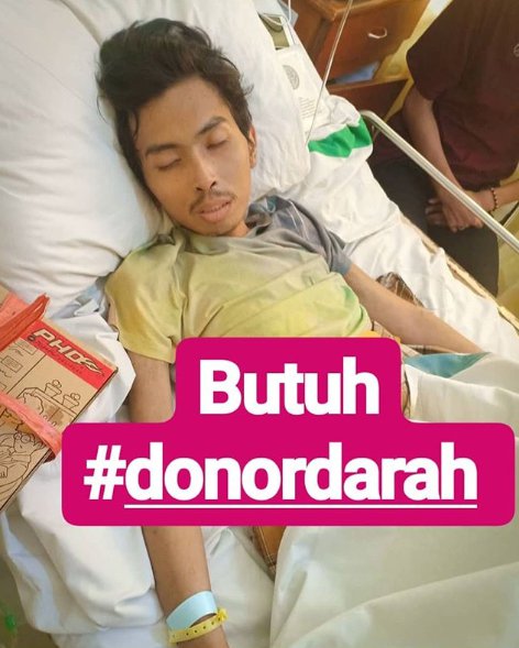 Via @Permadikaden: kerabat saya didiagnosa terkena kanker usus, sangat butuh golongan darah A.
Bila mana ada diantara wargi dermawan golongan darah A yang bersedia mendonorkan darahnya, bisa menghubungi orangtua Aditya ke nomor: 0895375539023