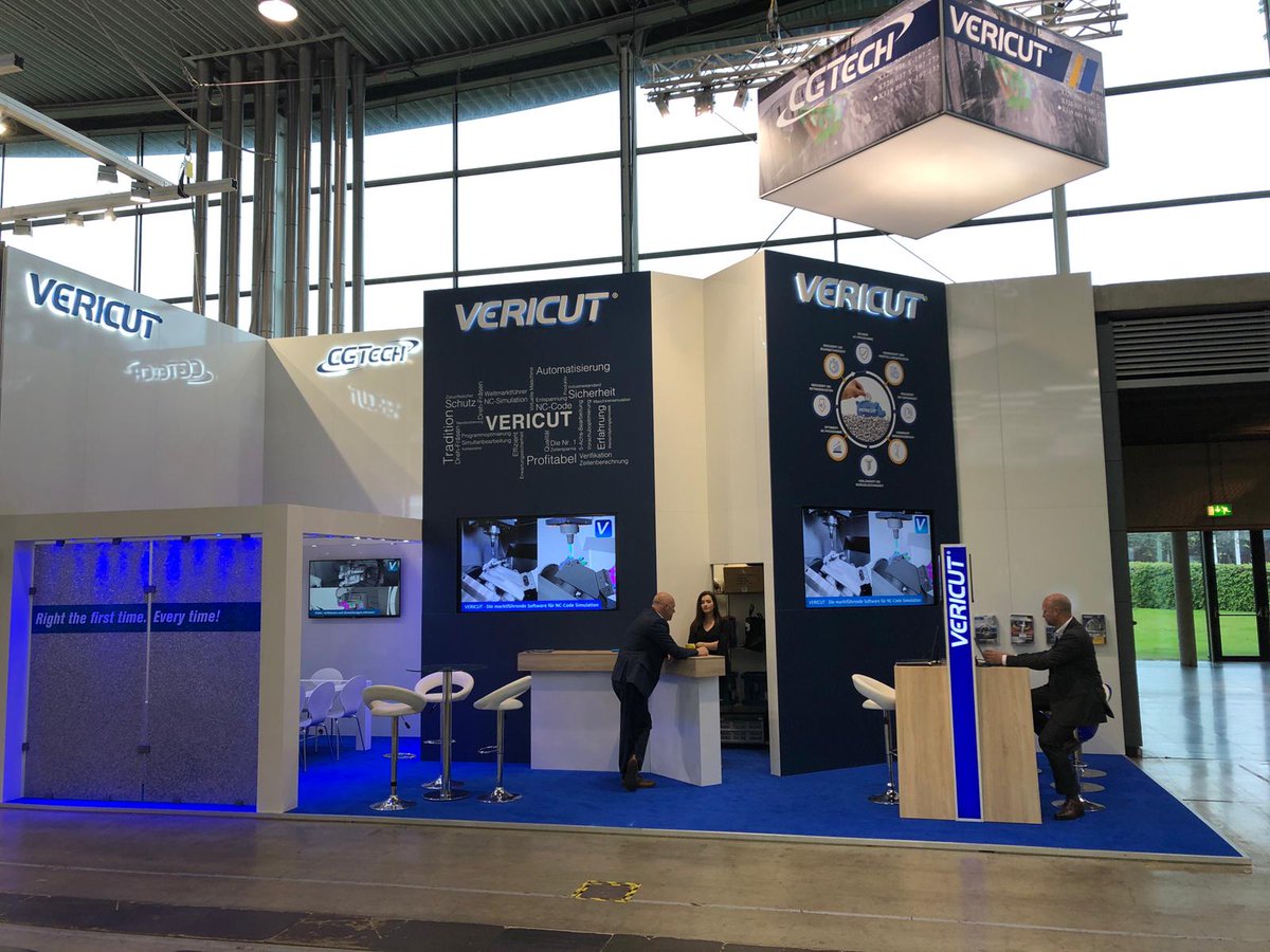 VERICUT_CGTech's tweet image. Calling all tool, pattern and mould makers...stop by hall 3, stand 3D01 at Moulding Expo and say hello to our German team #VERICUT #CNCSimulation #mouldmaking