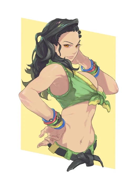 ララ / LAURA

#格ゲーキャラ描こうぜ 
#StreetFighterv 