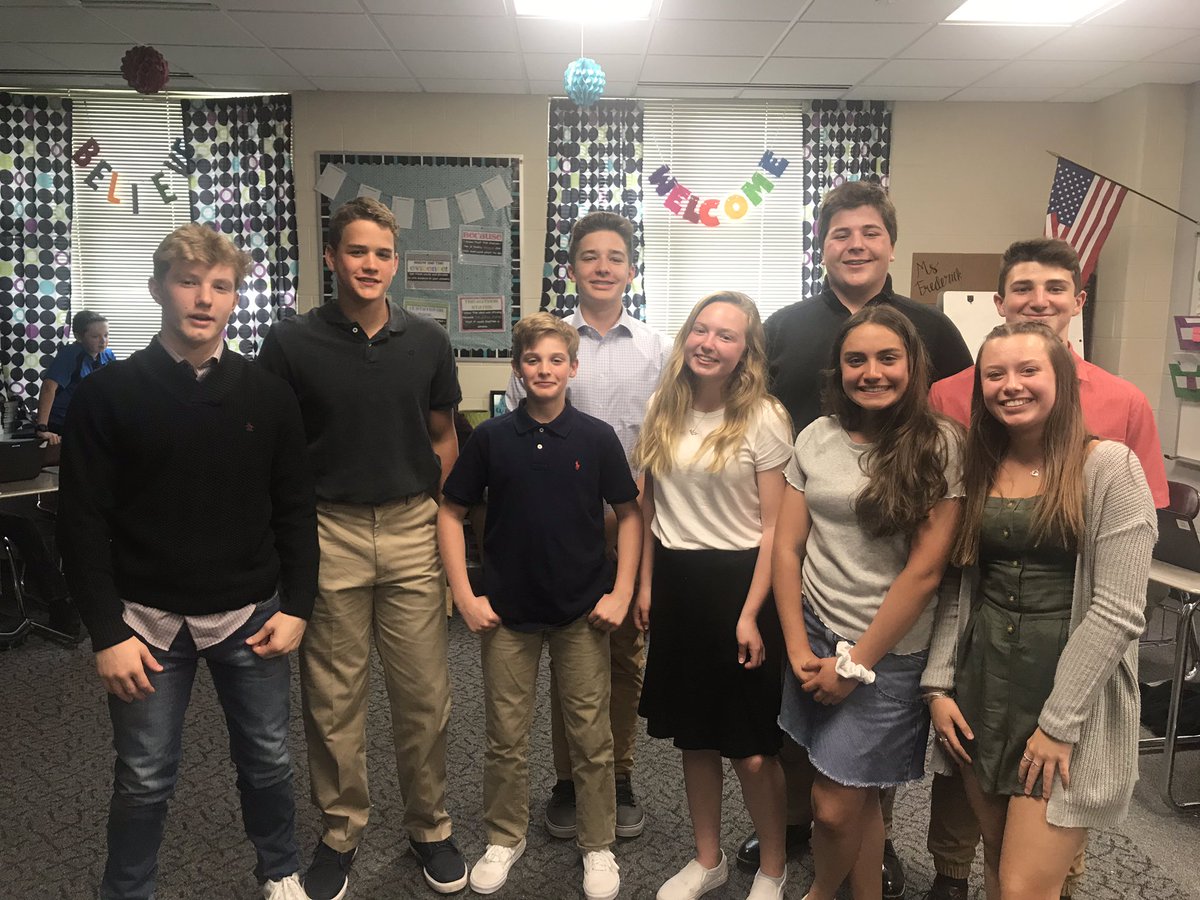 elf9779's tweet photo. Education is the passport to the future, for tomorrow belongs to those who prepare for it today... So proud of my 8th graders dressing for success, and for them working hard in the mock interviews! Almost there Class of 2019! #hcmstigers157c https://t.co/5fdpMI2BNr