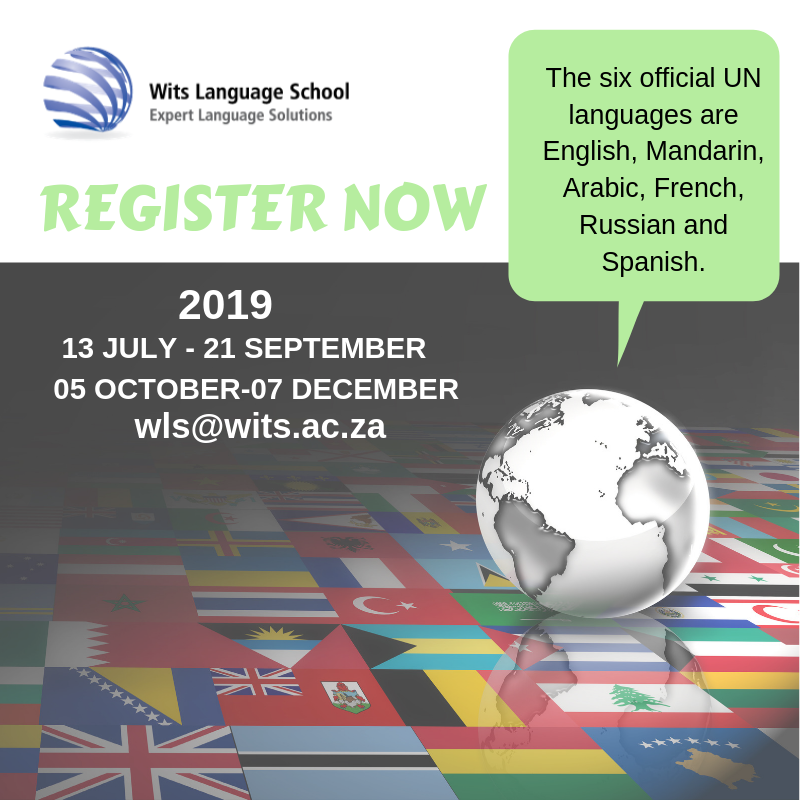Wits_Language's tweet photo. It’s said that learning a language has many benefits, including boosting your brain power and improving memory. 

Visit our website here:   
https://t.co/ngLPZfWJCh  to choose from a variety of languages.

Register today: https://t.co/7cHxkEY5qY
#learnanewlanguage https://t.co/RI4ROnUZbE