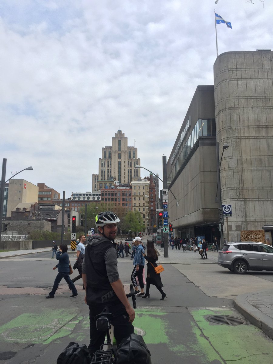 listening2trees's tweet photo. 2019/05/19 first day back on the road - with support!

„That was good crack!“
„You’ve had your tea!“

to KOA West Montréal Campground
04:15:11 riding time
13:55 - 19:45 traveling time
01:55 hrs pauses
75,6 km
17,8 km/h avg
31 km/h max
mild, cloudy, some sun, 10 min. pouring rain https://t.co/LYMRox65q5