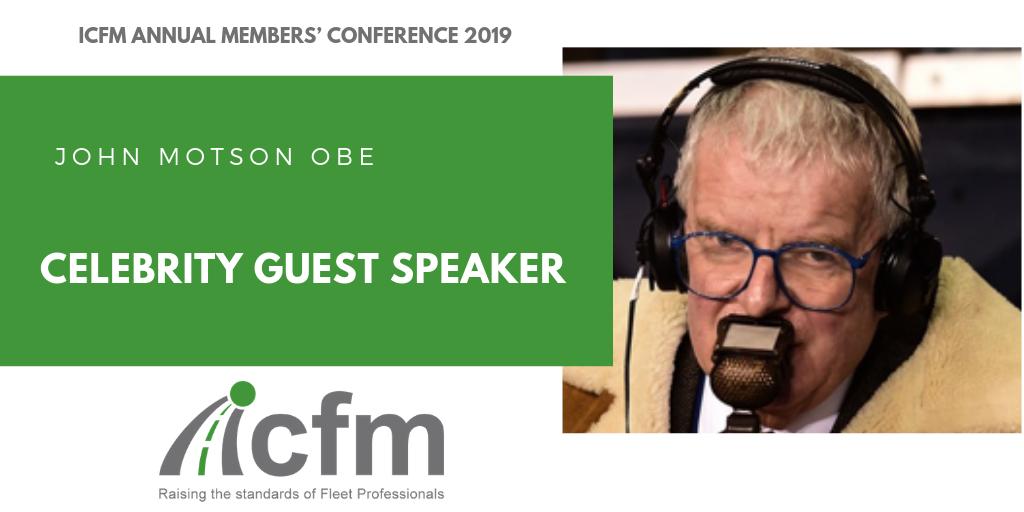 We kick of the afternoon session with our Celebrity Guest Speaker.  We are delighted to Welcome John Motson OBE 'Motty' to the ICFM 2019 Conference.