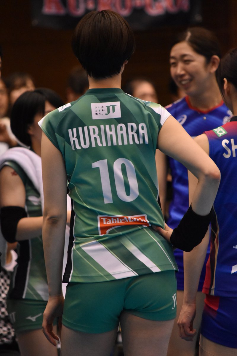 女子バレー　栗原恵パン線 