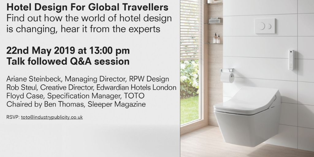 TOMORROW - looking forward to seeing you <a href="/TOTO_UK_/">TOTO UK</a> Don't forget to RSVP to reserve your seat.