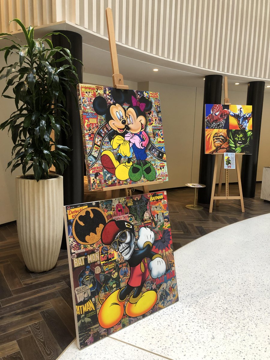 We have the incredible Paul Mellia here at The Minster Building today showcasing some amazing artwork available to purchase. 
He will be here until Thursday so make sure you come and check his work at our North and South receptions! 

#Artwork #Paulmellia #London #Paintings