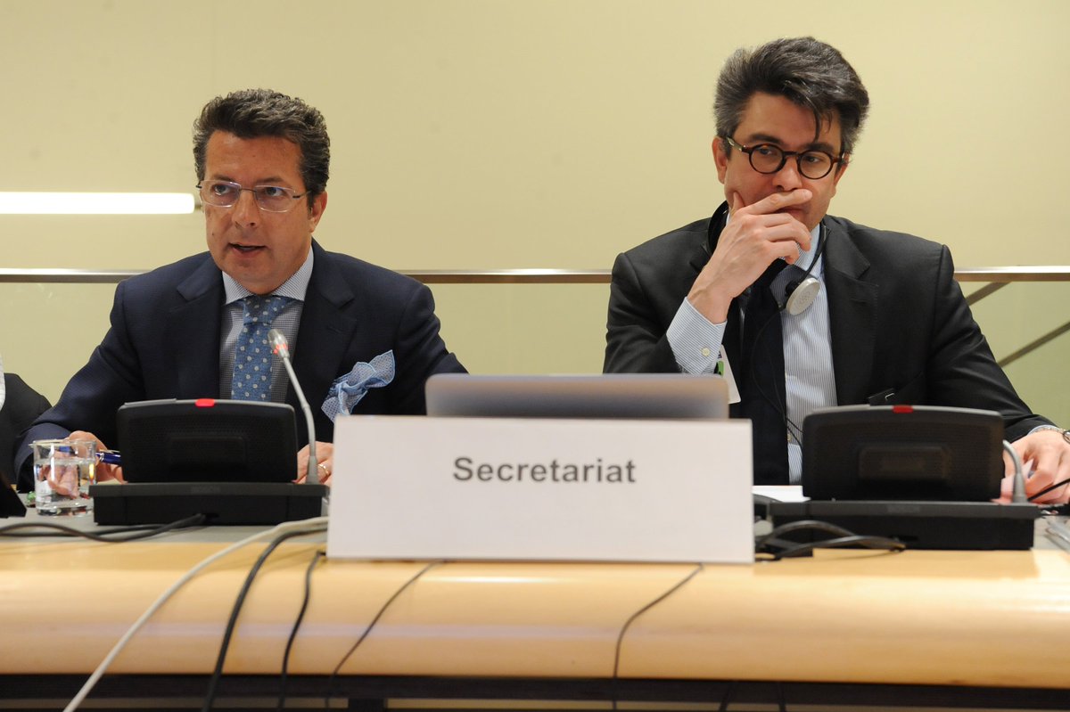 OSCE_Serbia's tweet photo. Amb.Orizo during the 2018 #ProgrammeBudgetPerformanceReport and the 2020-2022 #ProgrammeOutline presentation in Vienna, disussing Photo: Micky Kroell/OSCE https://t.co/jDwQ2Ova5G