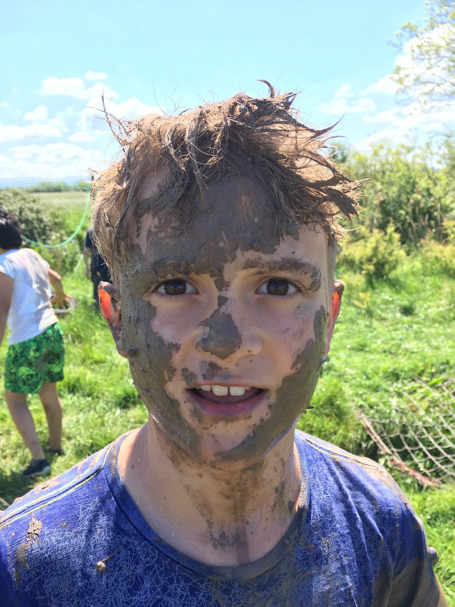 DunhurstCamps's tweet photo. Some very muddy campers on the #Group2Camp https://t.co/OW8tRO1kXW