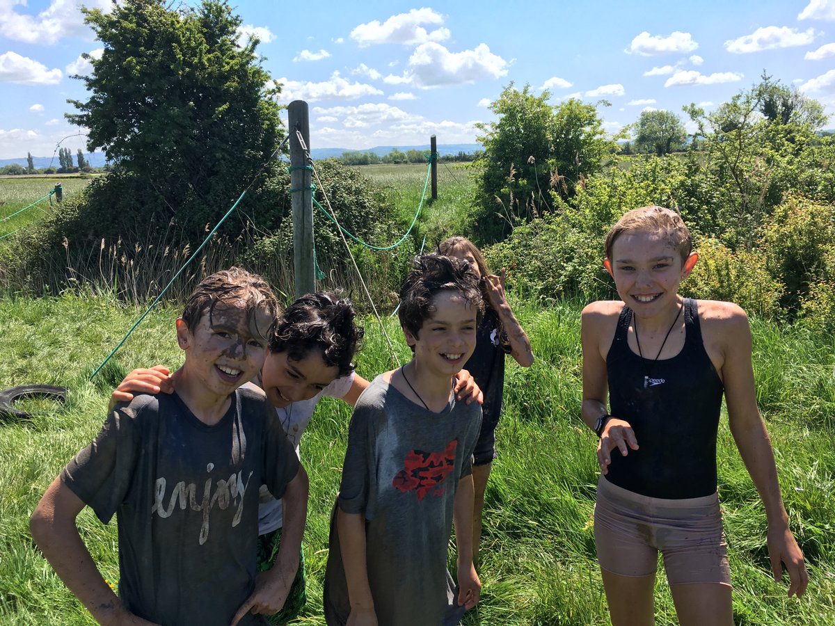 DunhurstCamps's tweet photo. Some very muddy campers on the #Group2Camp https://t.co/OW8tRO1kXW