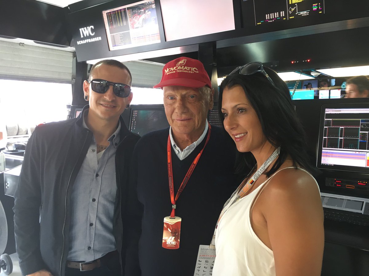 TalindaB's tweet photo. RIP Niki Lauda .Thk U 4 igniting my love for racing w/your 84 https://t.co/yVqdHtzPZg earliest love 4 racing &amp; cars stemmed from you.I wish I told you that when we met but I was too nervous to speak.I’m honored 2 stand beside your #AMG racing https://t.co/GBXzkNvJSo are a legend. https://t.co/TXolRDY2es