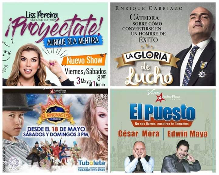 LuzAmparoAl's tweet photo. #Programaciòn Teatro para toda la Familia. Solo aquí en el teatro Vive Astor Plaza.

Informes https://t.co/ShZ4W28z4o site oficial y Primera Fila https://t.co/vDtMkhYWs9