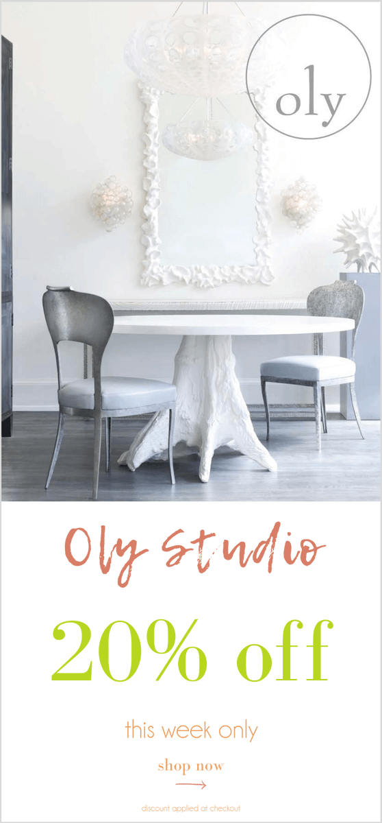 Candelabra On Twitter Limited Time Only 20 Off Oly Studio
