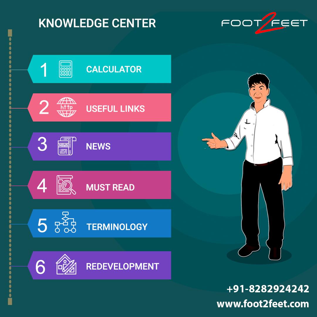 Foot2Feetpune's tweet photo. Foot2Feet's knowledge center is a hub of various services including many calculators, terminology, redevelopment data, daily news, and many useful links.

https://t.co/CJIV7anjPi…

#calculater #usefulelinks #news #mustread #terminology #redevelopment https://t.co/hy3W2CZxOE