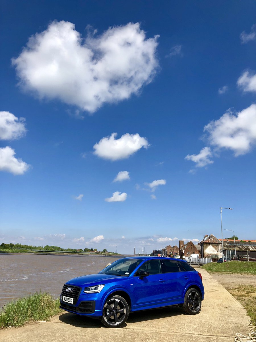 AudiApproved's tweet photo. The Audi Q2 is now available as a Black Edition, made even better when you choose it in the stunning Ara Blue 💙 #audiq2 #audiblackedition #audiquattro #suv #audi_official #newcar #newaudi #testdrive #kingslynn #norfolk #lovewestnorfolk https://t.co/sxiMCqYImL