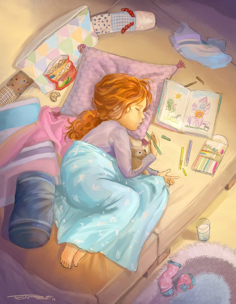 tobiarts's tweet photo. Sleeping Girl Weekend Sketch. Pencils from life, colors in PS. Let me know what you think.
#digitalart #digitalpainting #dailyart https://t.co/4UuRsCNmfa