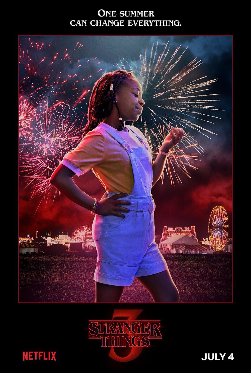 โปสเตอร์ตัวละครจาก Stranger Things ซีซั่น3 — สตีฟ, บิลลี่, โรบิน และเอริก้า

4 ก.ค. นี้ รับชมได้ทาง <a href="/netflix/">Netflix</a> 
#StrangerThings3