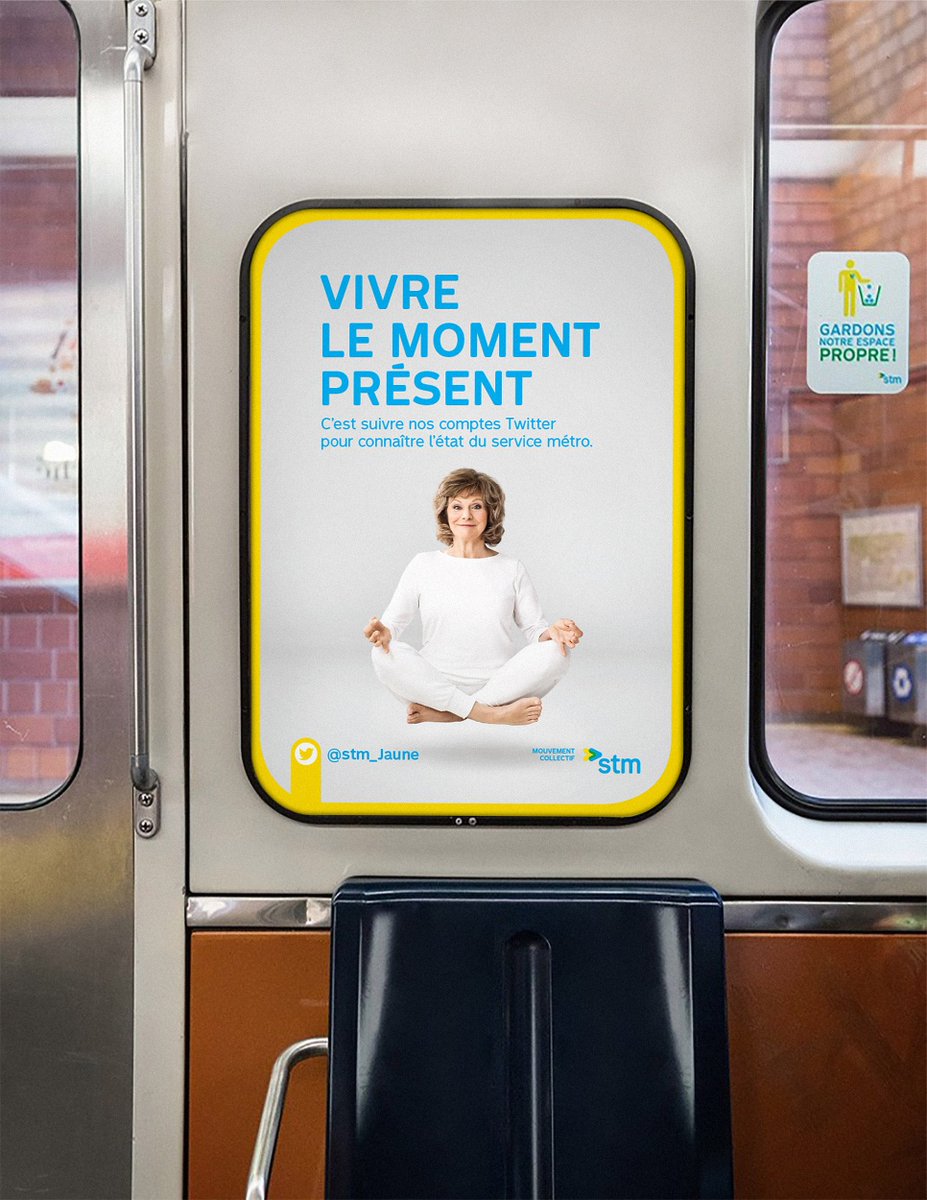Stm A Twitter Michele Est De Retour La Stm Publicisna Et La Voix Du Metro Michele Deslauriers Unissent De Nouveau Leurs Efforts Ce Printemps Pour Contribuer A Reduire Les Arrets