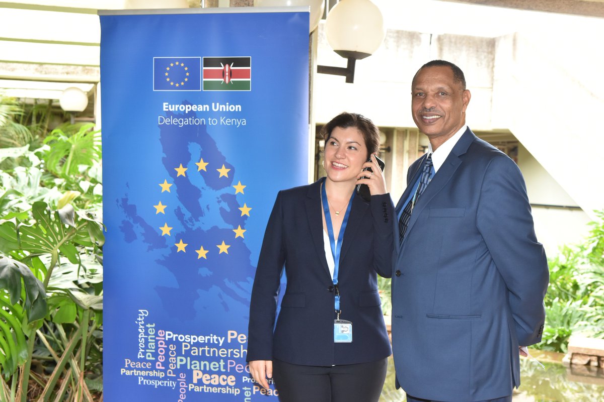 UNISNairobi's tweet photo. @EUinKenya delegation with the @UN Senior heads of agencies and the 🇰🇪Kenya government Representatives during the Launch of the Cross-Border Areas project at the @UN Hq in #Nairobi. @EUSR_Rondos #EUcrossborder #AfricaTrustfund @sidchat1 https://t.co/2MbRsJV99d