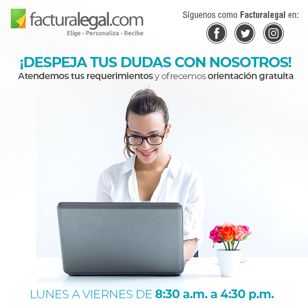 FacturaLegal's tweet photo. ¡Buenos días a todos! Desde ya nuestro equipo de #ATC se encuentra listo para apoyarles en sus solicitudes. #21MAy #facturaleg https://t.co/kzLZlItzS0