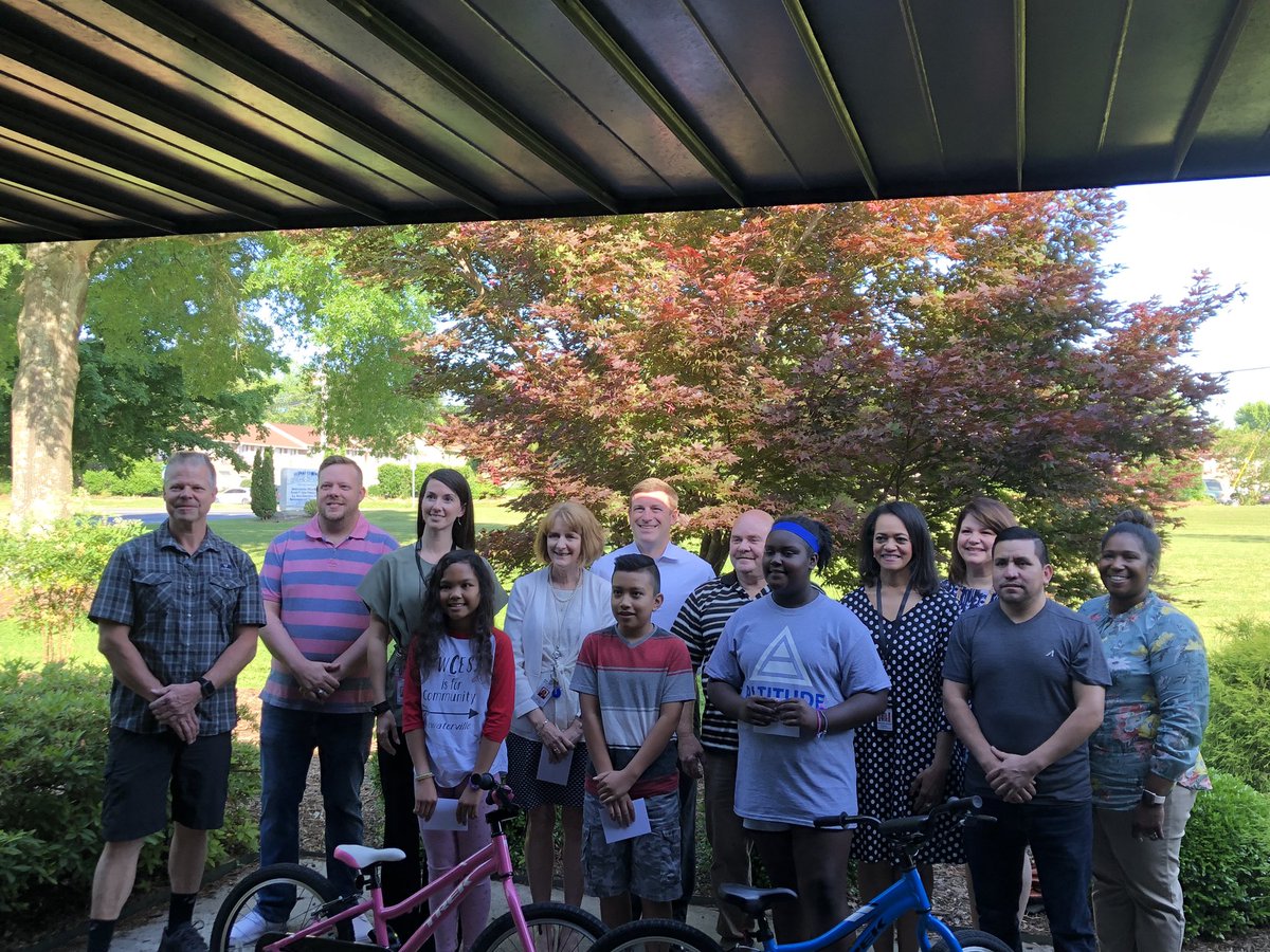 clevecityschool's tweet photo. Thank you to the Masonic Lodge and Scott’s Bikes for the Perfect Attendance bicycles! https://t.co/yGBdfb3xGz
