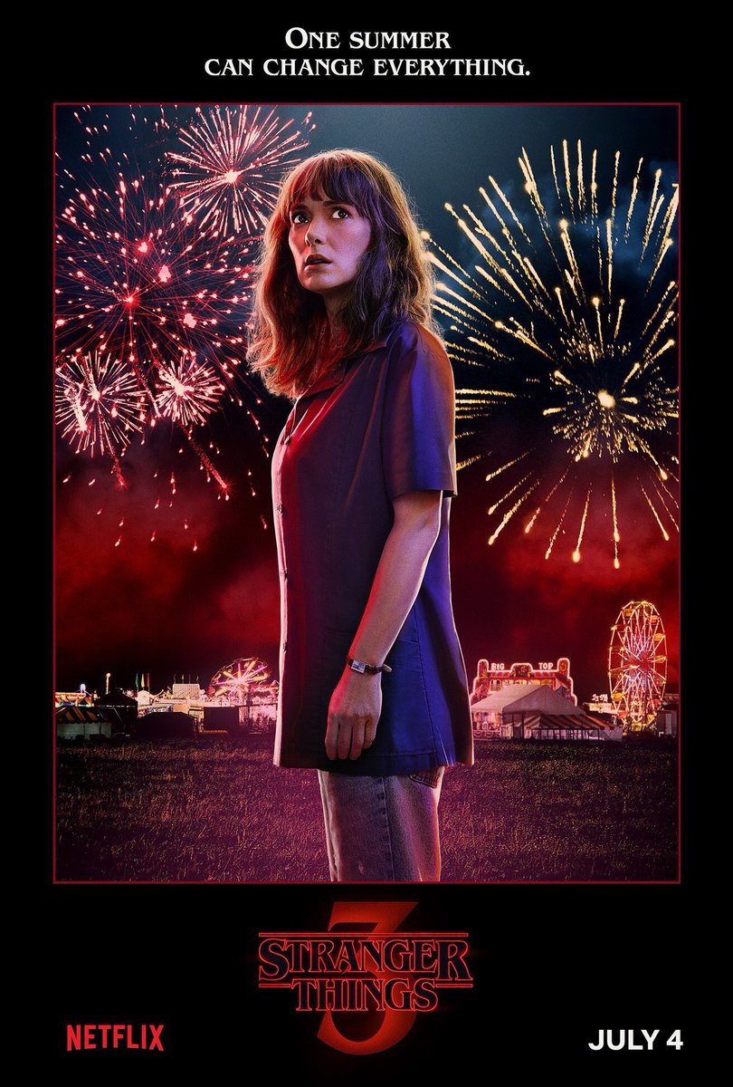 โปสเตอร์ตัวละครจาก Stranger Things ซีซั่น3 — ฮอปเปอร์และจอยซ์

4 ก.ค. นี้ รับชมได้ทาง <a href="/netflix/">Netflix</a> 
#StrangerThings3