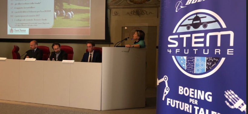 SantAnnaPisa's tweet photo. From @Boeing &amp; @SantAnnaPisa the winners of the #STEM4Future, coordinated by the network of #CSR #Europe. The program provided students with robotics and #AI curriculum resources and experiences, to enhance learning in #Science, #Tech, #Engineering, #Math
https://t.co/rZB2JmsaE0 https://t.co/fDLnwNXnmY
