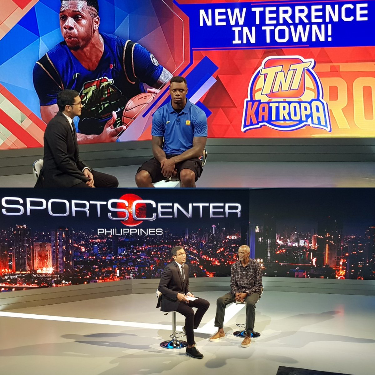 gabbycui's tweet photo. Terrence and Coach Craig guestin' at @Sports5PH! Wooooot!!
#WalangIwananTropa
#TropaIsLife
#PBALabanKungLaban
@tntkatropa_ph https://t.co/qFLziWmpdI