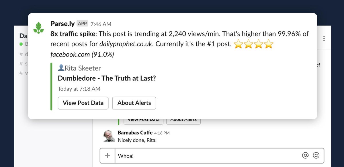 acsbaum's tweet photo. wow look at these @parsely nerds https://t.co/07GTh6xgaB
