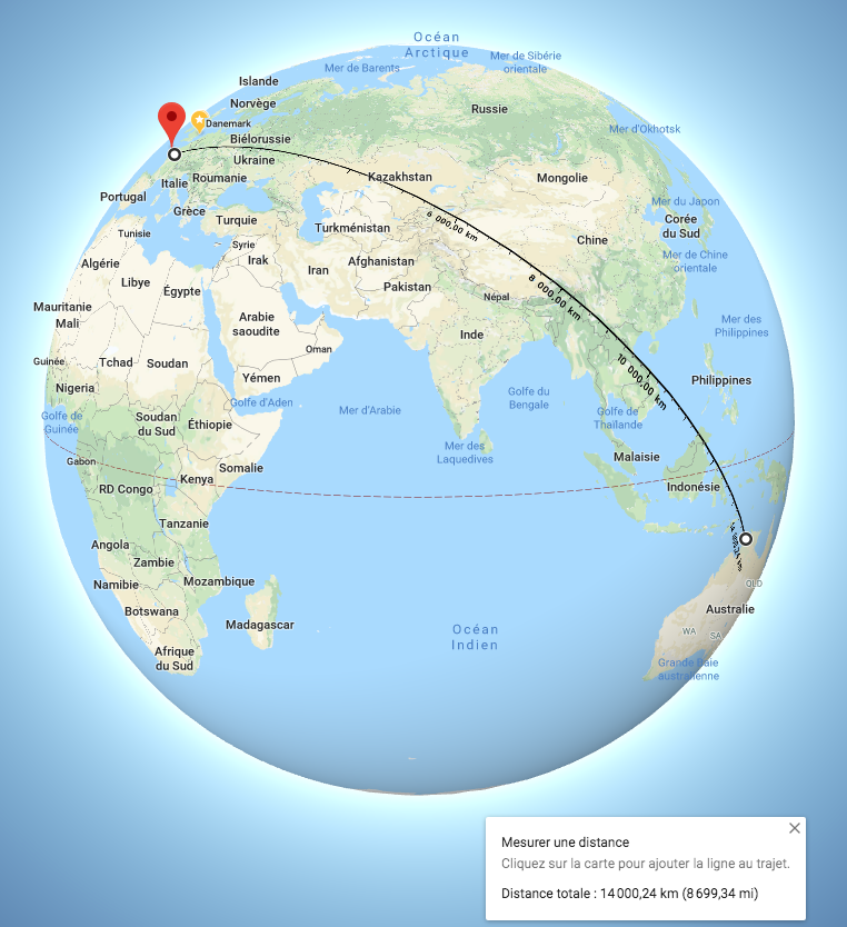 Jules Grandin En Twitter Il Se Trouve Que 14 000 Km C Est Quasi Exactement La Distance Le Mans Darwin En Australie Soit Une Bonne Partie De Notre Monde Connu Mais Pas