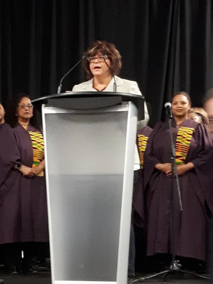 Nova Scotia Mass Choir had the honour this morning to sing at the 39th Nova Scotia Leadership Prayer Breakfast at the Cunard Centre in Halifax. All photo credits: Rod Bezanson. <a href="/NSMassChoir/">Nova Scotia Mass Choir</a> <a href="/NSLPB/">NSLPB</a> <a href="/therealLJA/">Lennett Anderson</a>