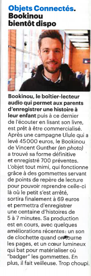 mybookinou's tweet photo. @mybookinou a eu le droit à un super #article paru dans le journal @tribunedelyon  pour présenter notre #projet de boîtier audio pour les enfants !

Merci à eux pour cet article ! 

@grandlyon @Lyon_IoT @OnlyLyon https://t.co/lIFbwksimt
