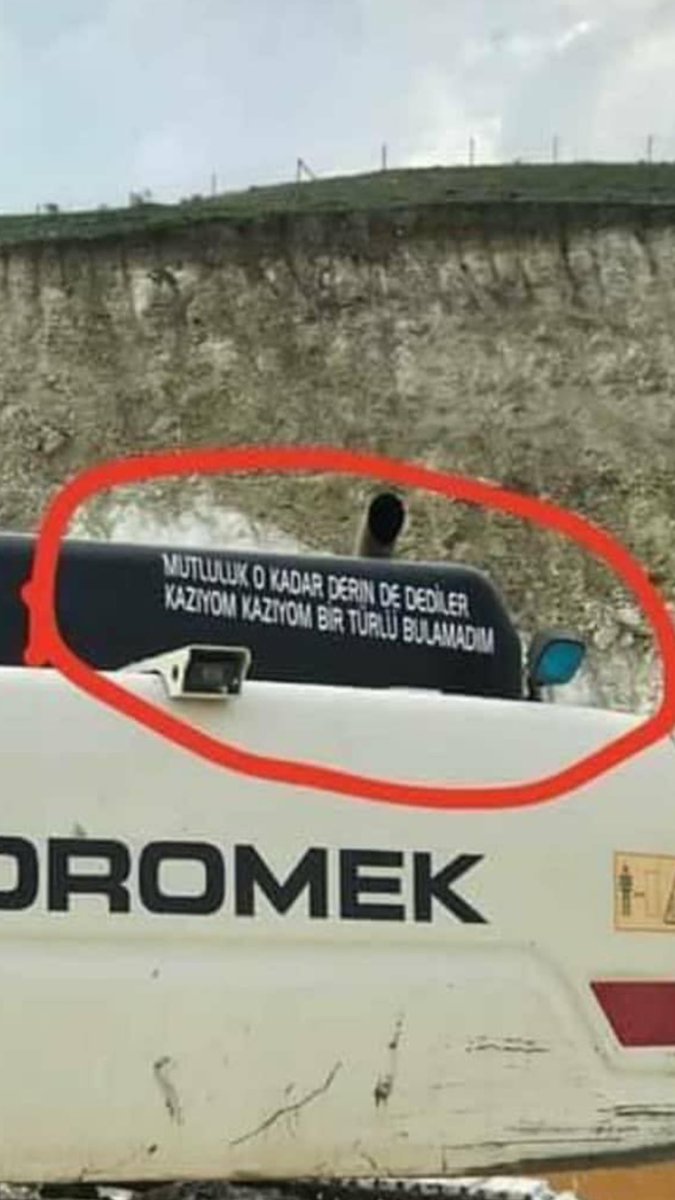 O zaman kazmaya devam 😂😂