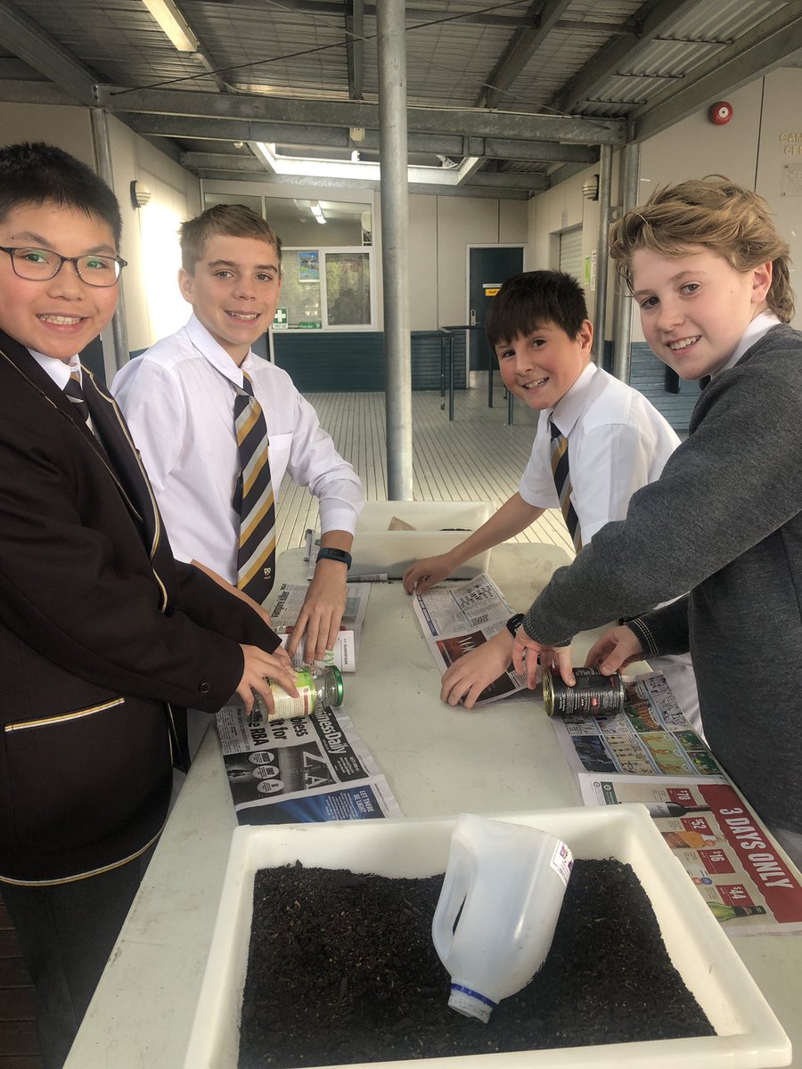 MsTarynBates's tweet photo. Year 7 Trinity @WhitefriarsColl students planting lettuce seeds as part of their Caring for #Creation unit #sustainability #stewardship #WFCLearning https://t.co/scXcxLLGcF