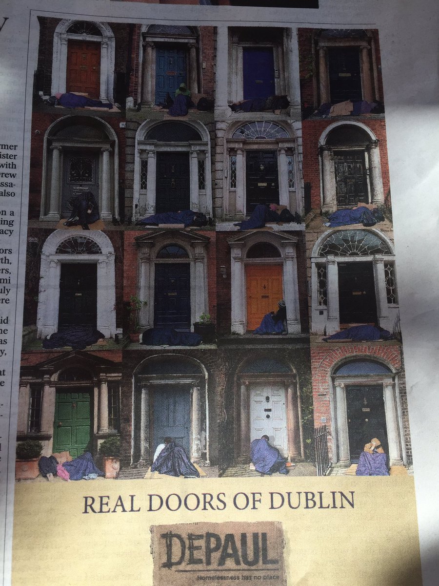 siobhan_foran's tweet photo. The REAL doors of Dublin - @DepaulIreland #HomelessinDublin Who to vote for on 24th (Dublin 3)????? https://t.co/tj2gQbYvoF