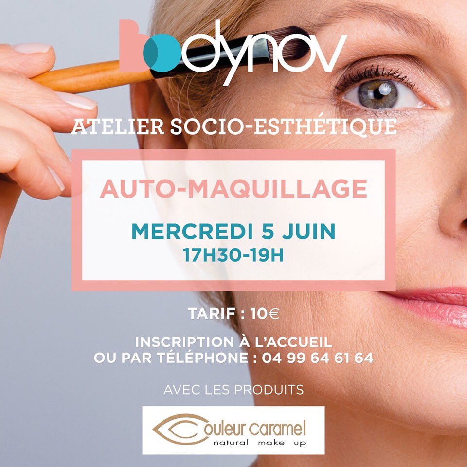 BODYNOVmtp's tweet photo. ATELIER SOCIO-ESTHETIQUE💄
atelier AUTO-MAQUILLAGE le 05 juin 2019 de 17h30 à 19h.
Découvrir, comprendre, apprendre, choisir et reproduire des techniques simples de maquillage
Inscriptions au 0499646164
#couleurcaramel #bodynov #automaquillage #socioesthetique #ateliermaquillage https://t.co/Q7x8XVkD7d