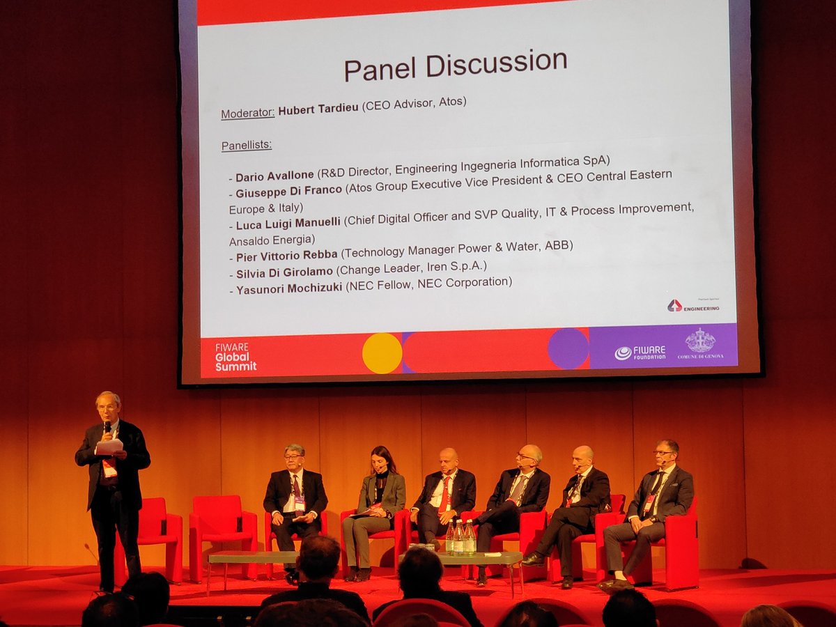 jesusbenedicto's tweet photo. Interesting panel discussion about Digital transformation and #OpenData moderated by @huberttardieu, the CEO advisor of @Atos.   #FIWAREGlobalSummit @AtosES @MIDIH_EU @EuQu4lity @FIWARE @AriMarcomm https://t.co/RLz8UMRdQN