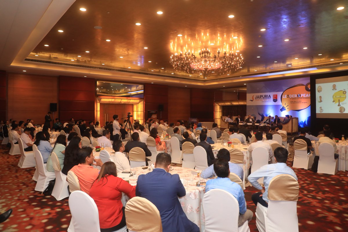 Jaipuria_Inst's tweet photo. Here are some insights from the event. #CHROMeet #Jaipuria #JaipuriaNoida #JaipuriaInstituteOfManagement #BSchool #MBA #PGI https://t.co/sZKMxU106C