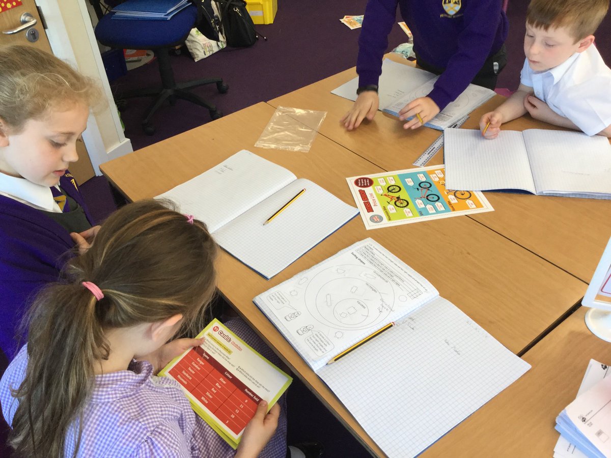 StAlbans_Sch's tweet photo. Year Three are having a fabulous morning problem solving and working as part of a team. #bikemaths #MrsJ @BCRbirmingham https://t.co/eotPdZF9qk