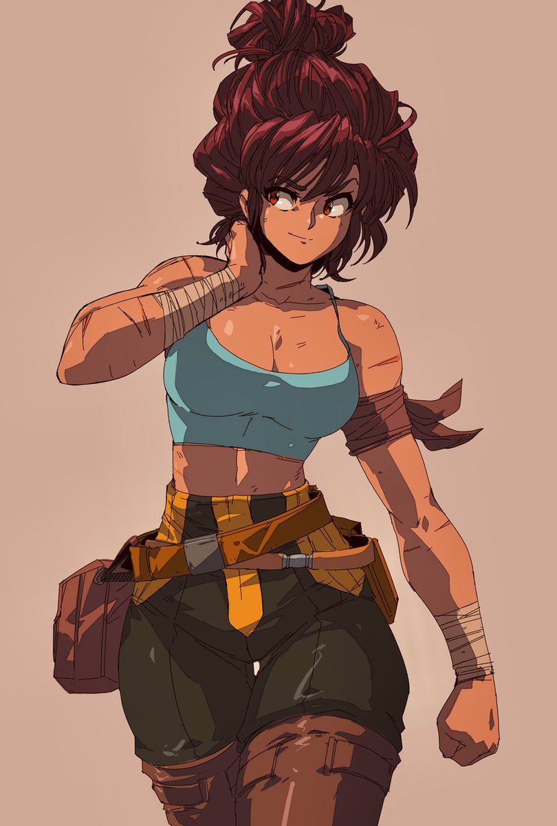 AngryangryD's tweet photo. Here’s the final version of that timelapse I posted not too long ago. Done on iPad Pro 12.9 2017 with Procreate. 

#SpaceMaria https://t.co/waVV6VJAAK