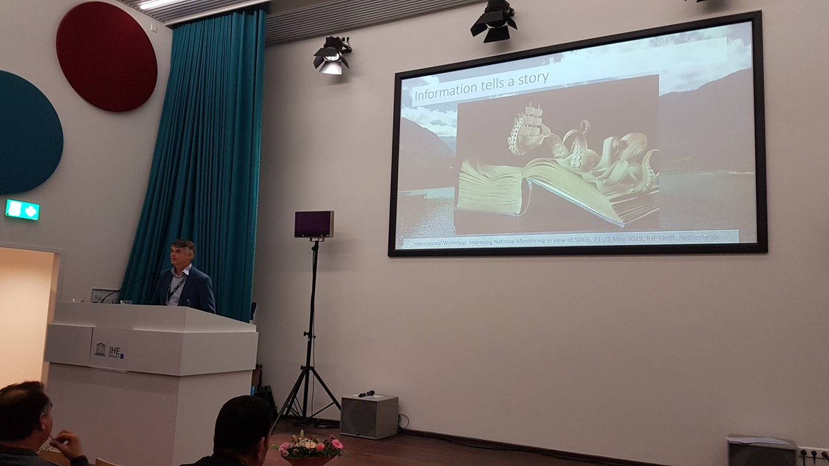 Engaging presentation on information defn and use by Jos Timmerman. #ISMforSDG6
