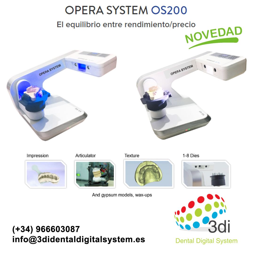 Scaner para laboratorios dentales OPERA SYSTEM OS200.El equilibrio entre rendimiento/precio. #laboratoriosdentales #Escaner #operasystem #escaneresdentales3D #OS200 #exocad #dentalwings #digilea #duidemia #AutoScan