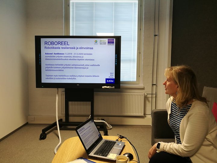AI_Hub_Tampere's tweet photo. @AI_Hub_Tampere visited #6aika @growthecosystem @ReelRobo @lailabrocker 
 network. Today we learned how #metropolia #tredu #vantaa network promotes the use of technology. Thank you! We are happy to cooperate with #robotics  #artificialintelligence #intelligentmachine projects! https://t.co/nqe71bcyzc