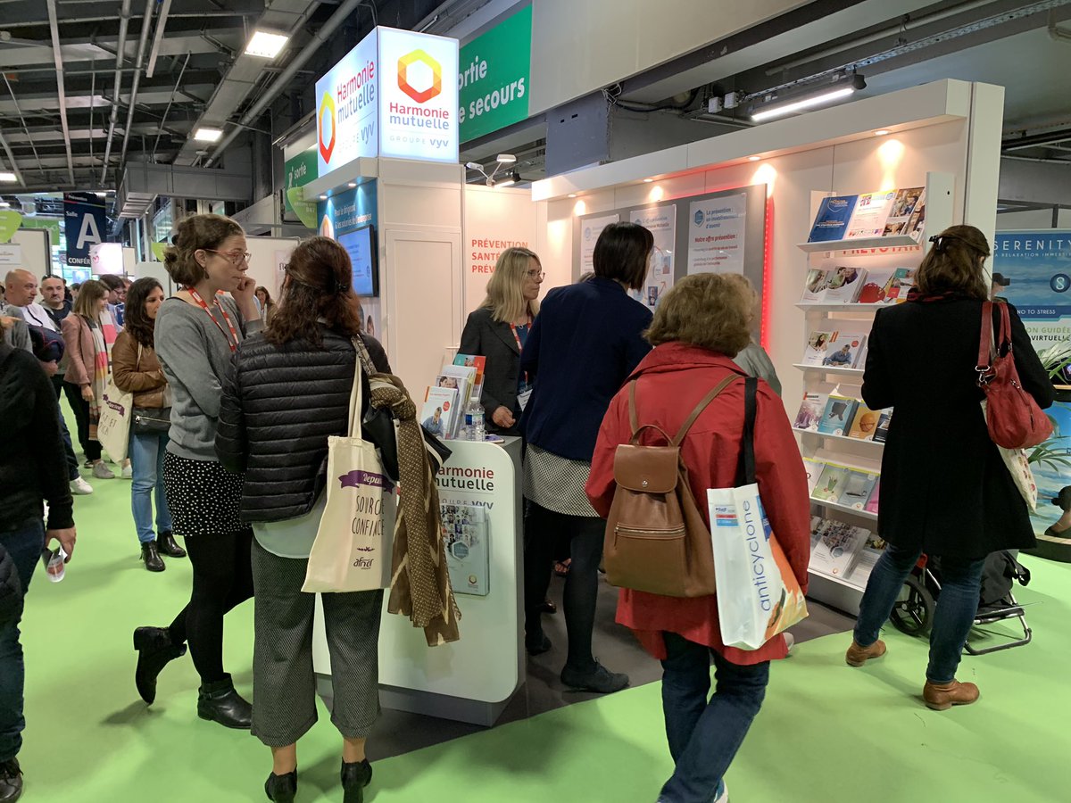AgatheMoute's tweet photo. Ouverture du salon @Preventica à Paris ! Retrouvez-nous stand @hmutuelle B47 pour profiter d’un massage assis et tentez de participer à notre jeu concours pour remporter l’une des 3 Wonderbox mis en jeu. #prevention #QVT https://t.co/SoBT7BIO1S