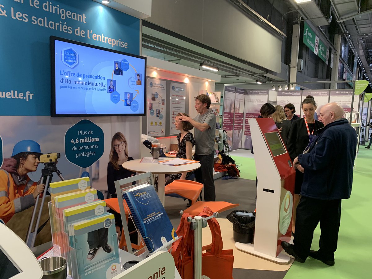 AgatheMoute's tweet photo. Ouverture du salon @Preventica à Paris ! Retrouvez-nous stand @hmutuelle B47 pour profiter d’un massage assis et tentez de participer à notre jeu concours pour remporter l’une des 3 Wonderbox mis en jeu. #prevention #QVT https://t.co/SoBT7BIO1S